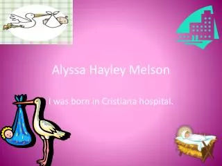 Alyssa Hayley Melson