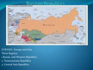 Russian Republics