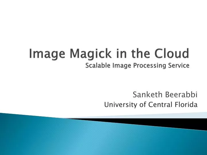 image magick in the cloud scalable image processing service