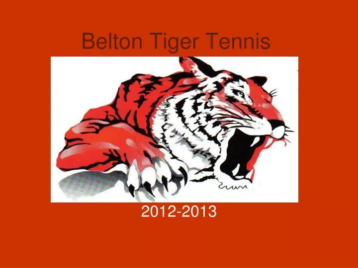 belton tiger tennis