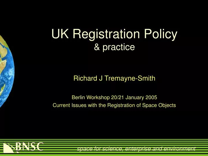 uk registration policy practice