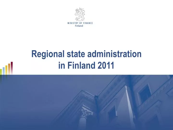 regional state administration in finland 2011