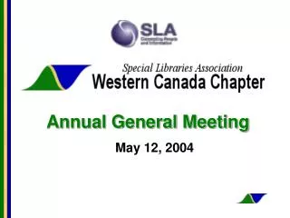 Annual General Meeting May 12, 2004