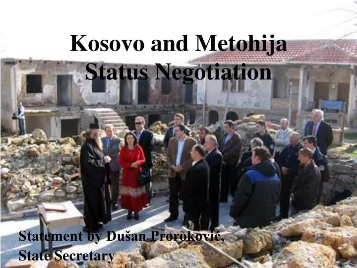 kosovo and metohi j a status negotiation