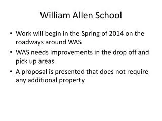 William Allen School