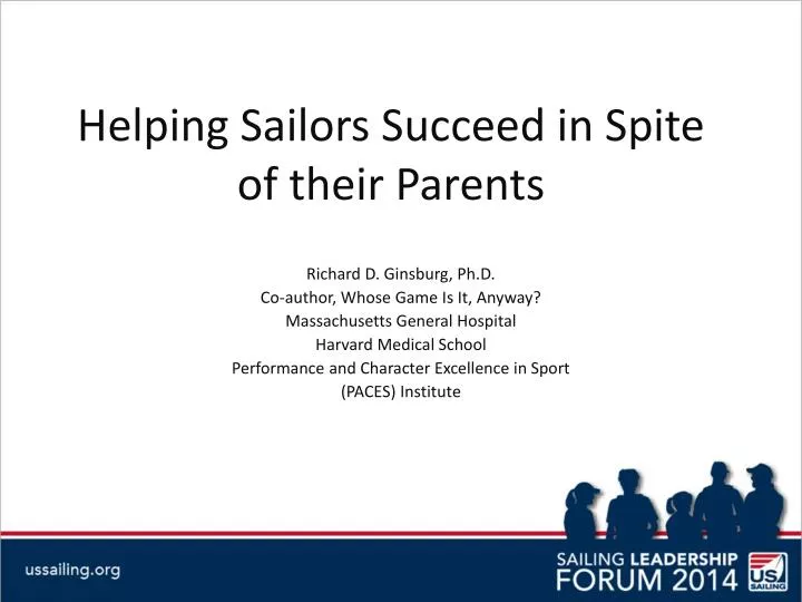 helping sailors succeed in spite of their parents
