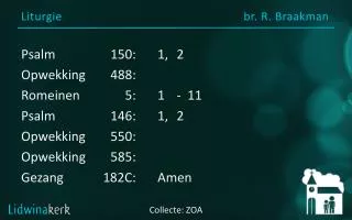 liturgie br r braakman