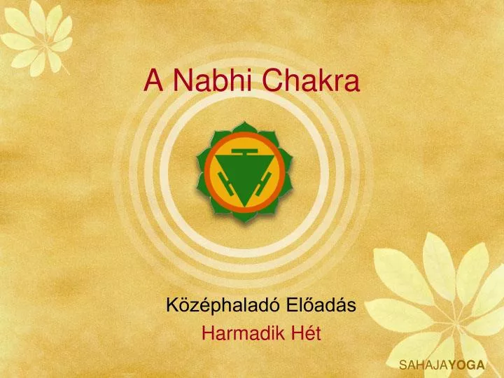 a nabhi chakra