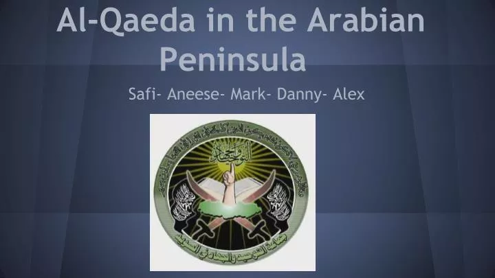 al qaeda in the arabian peninsula