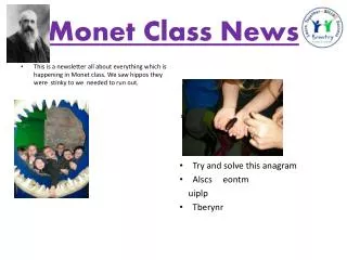 Monet Class N ews