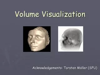 Volume Visualization