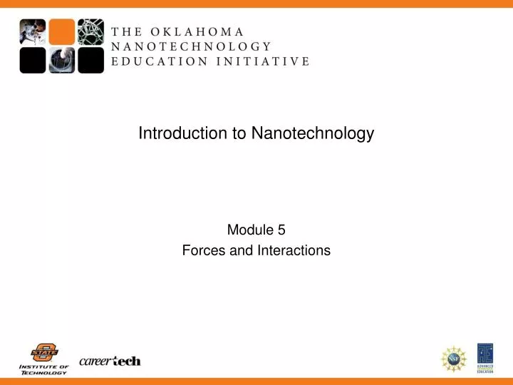 introduction to nanotechnology