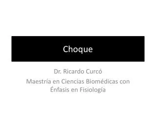 choque