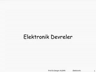 elektronik devreler