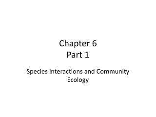 chapter 6 part 1