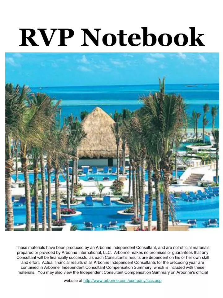 rvp notebook