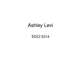 Ashley Levi