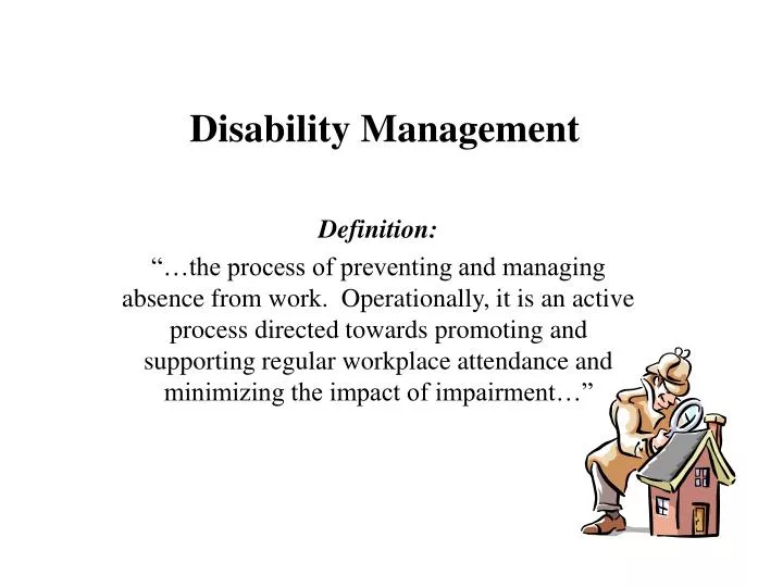 disability management