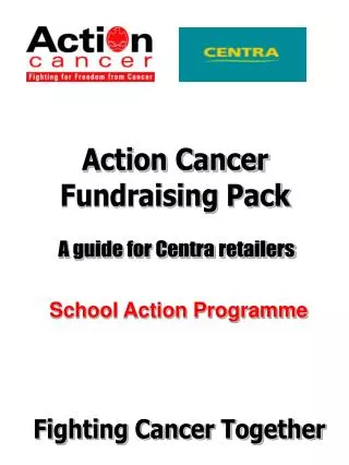 Action Cancer Fundraising Pack