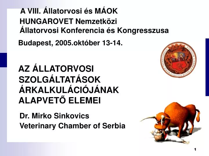 dr mirko sinkovics veterinary chamber of serbia