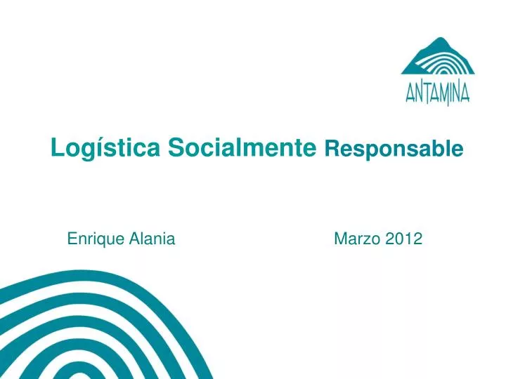 log stica socialmente responsable