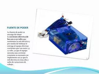 fuente de poder