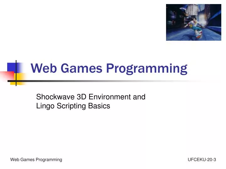 web games programming