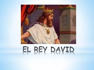 el rey david