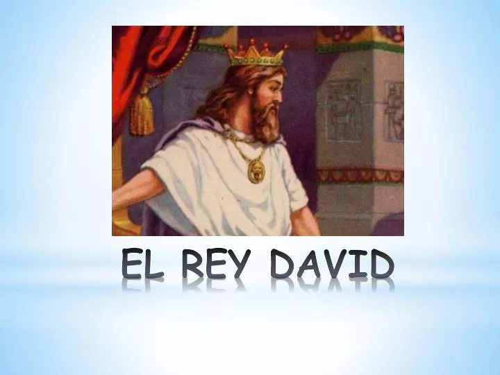 el rey david