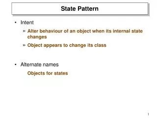 State Pattern