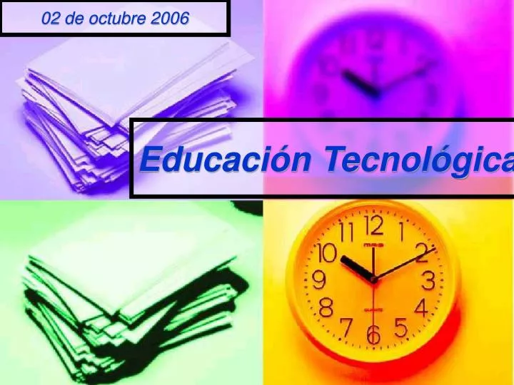 PPT - Educación Tecnológica PowerPoint Presentation, Free Download - ID ...