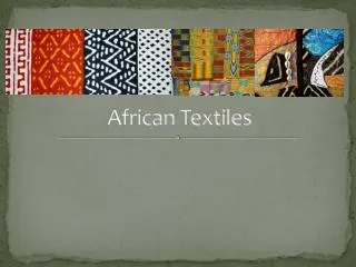 African Textiles