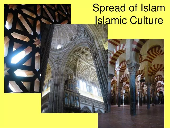 spread of islam islamic culture