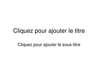 cliquez pour ajouter le titre