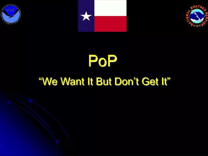 pop we want it but don t get it