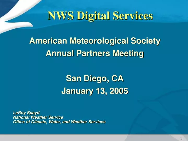 nws digital services