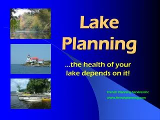 Lake Planning