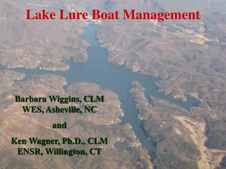 lake lure boat management