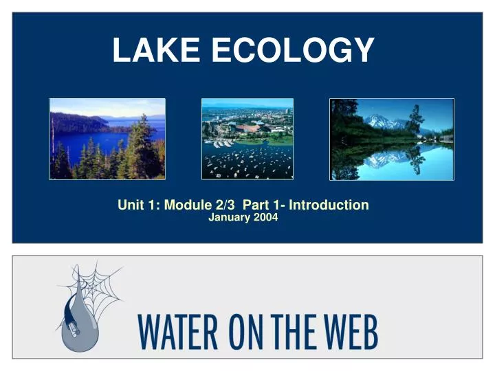 lake ecology