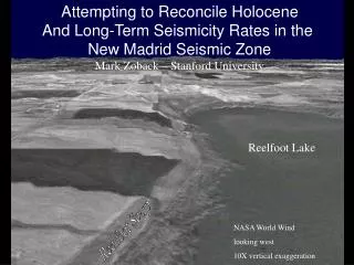Attempting to Reconcile Holocene And Long-Term Seismicity Rates in the New Madrid Seismic Zone