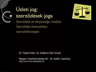 zleti jog szerz d sek joga