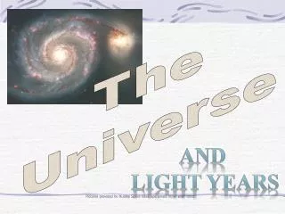 The Universe