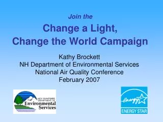 join the change a light change the world campaign