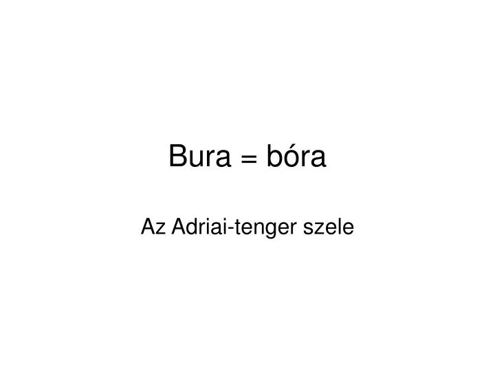 bura b ra