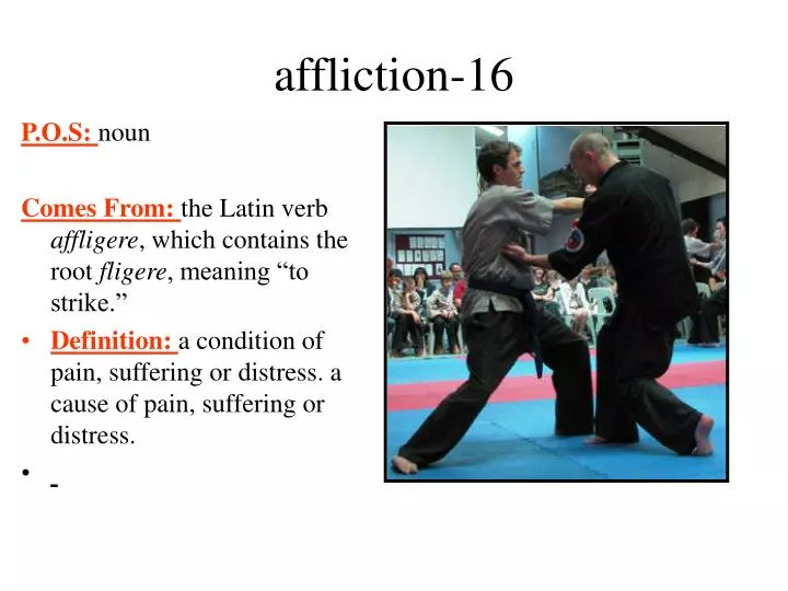 affliction 16