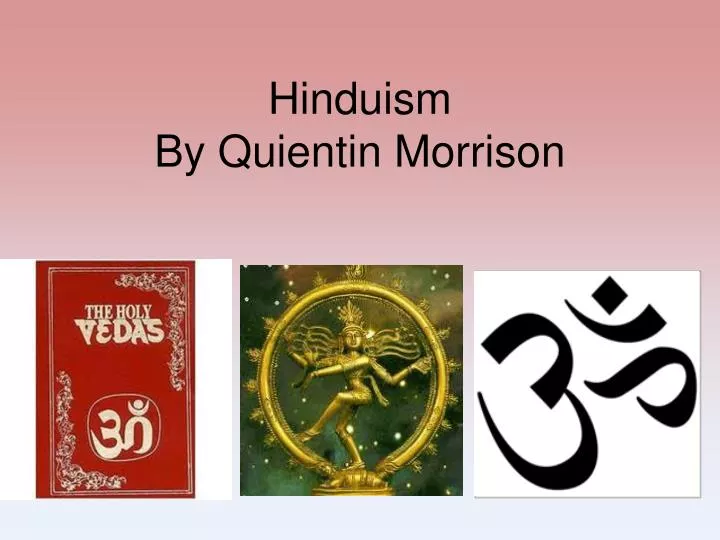 hinduism by quientin morrison