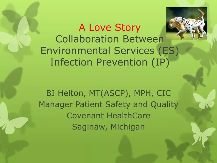 a love story collaboration between environmental services es infection prevention ip
