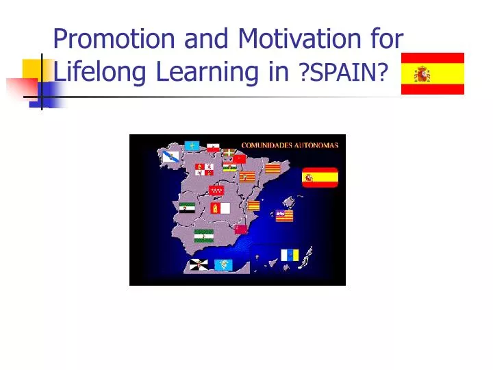 promotion and motivation for lifelong learning in spain