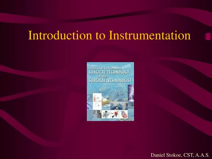 introduction to instrumentation