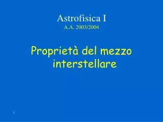 astrofisica i a a 2003 2004